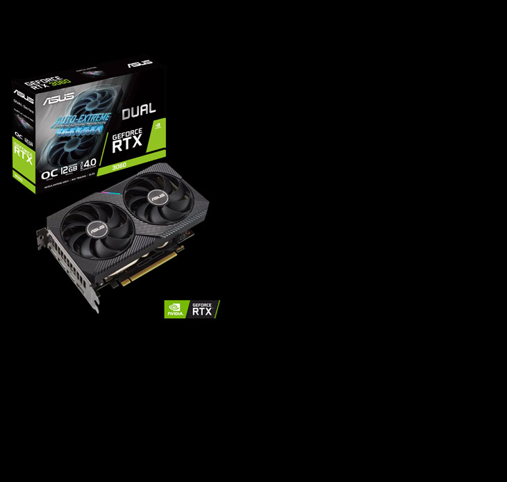 ASUS DUAL RTX 3060 V2 OC 12GB Graphics Card - Best Deal - South
