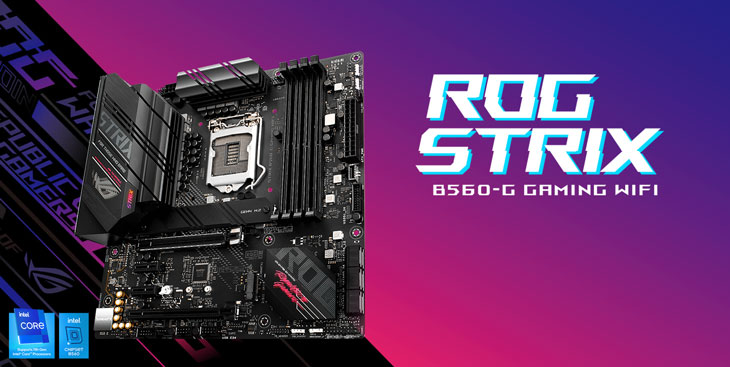 ASUS ROG STRIX B560-G GAMING WIFI Intel Motherboard - Best Deal