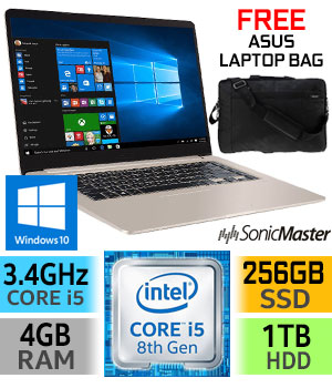 Asus VivoBook S15 8th Gen Core i5 Professional Laptop With 256GB