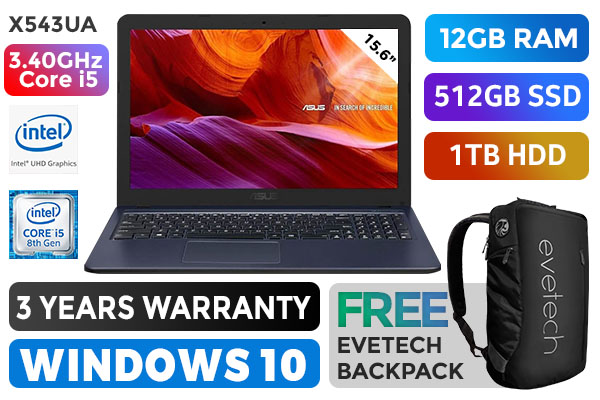 ASUS X543UA 15.6