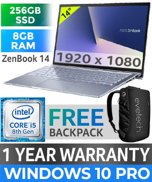 Asus ZenBook 14 UX431FA Core i5 Ultrabook | Evetech