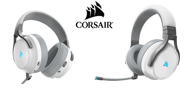Corsair VIRTUOSO RGB Wireless Gaming Headset - White - Best Deal