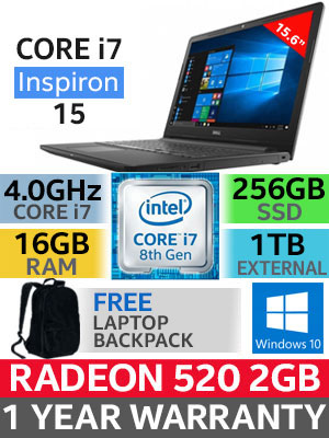 Dell Inspiron 3576 8th Gen 15.6