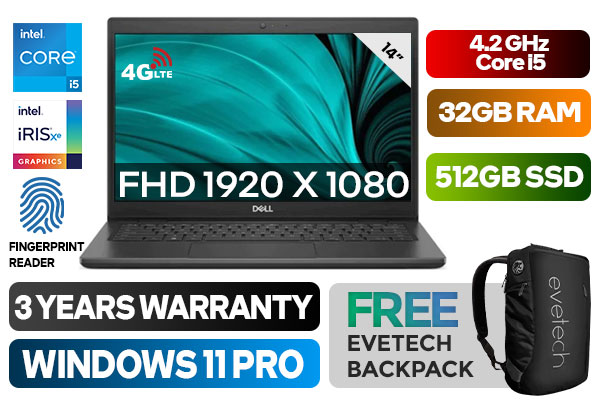 Dell Latitude 3420 - 11th Gen i5 Laptop | 32GB RAM & 512GB SSD