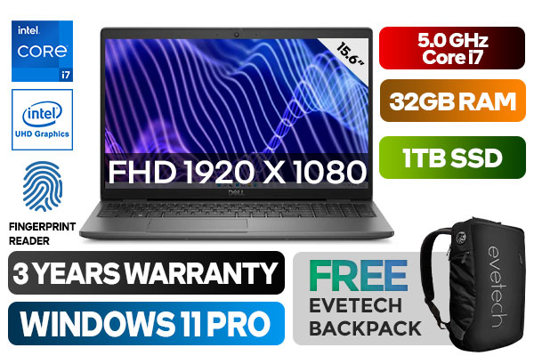Dell Latitude 3540 13th Gen Core i7 Laptop - 32GB RAM, 1TB SSD