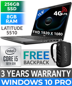 Dell Latitude 5510 10th Gen Core i5 Laptop | Evetech