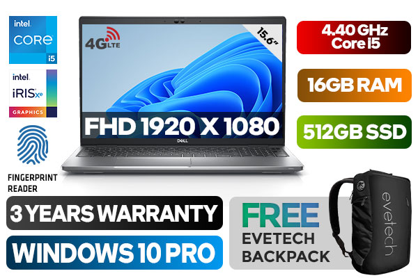 【第12世代i5×メモリ16GB×SSD512GB】Dell Lattitude Dell Latitude 5530 - 12th Gen Core i5 Laptop | 16GB RAM & 512GB