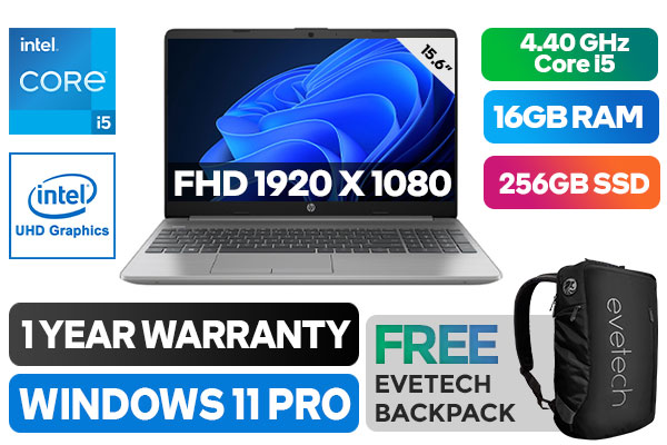 HP 250 G9 12th Gen Core i5 Laptop - 16GB RAM | High Performance