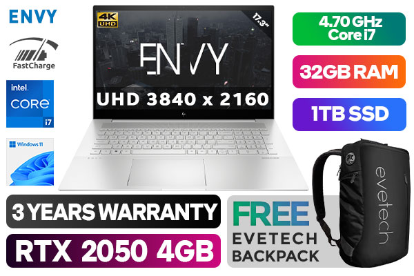 HP ENVY Laptop 17-cr0000ni 17