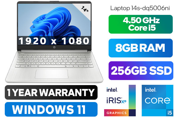 ！13インチ 12世代 i5 1920*1200 16G 256G HP HP Laptop 14s-dq5006ni 14