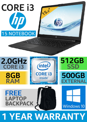 HP ノートPC Intel Core i3/ 8GB / SSD512GB HP Notebook 15 15.6