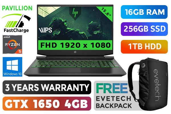 HP Pavilion Gaming Laptop 15-ec2000ni 15.6