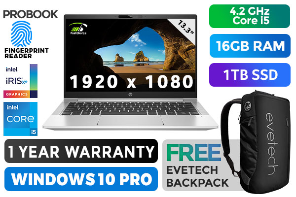HP ProBook 430 G8 Core i5 Laptop 34P96ES With 16GB RAM & 1TB SSD
