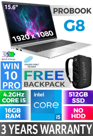 HP ProBook 450 G8 11th Gen Core i5 Laptop 34P90ES With 16GB RAM