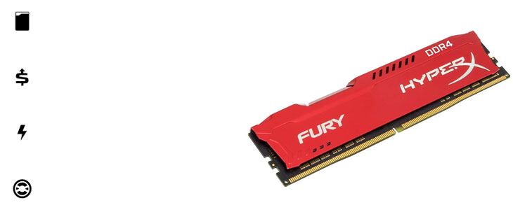 Kingston HyperX FURY 16GB DDR4 2666MHz Red - Best Deal - South