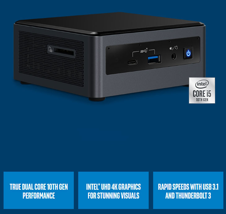 Intel NUC NUC10I5FNH Mini PC Kit With 512GB SSD And 8GB RAM - Best