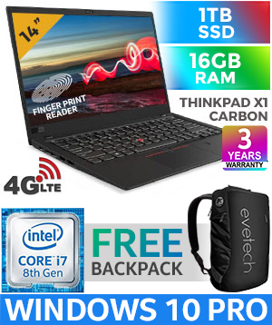 Lenovo ThinkPad X1 Carbon Core i7 Ultrabook | Evetech