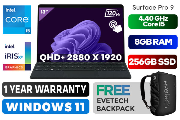 Buy Microsoft Surface Pro 9 13 Intel Core i5 2-in-1 Laptop Tablet