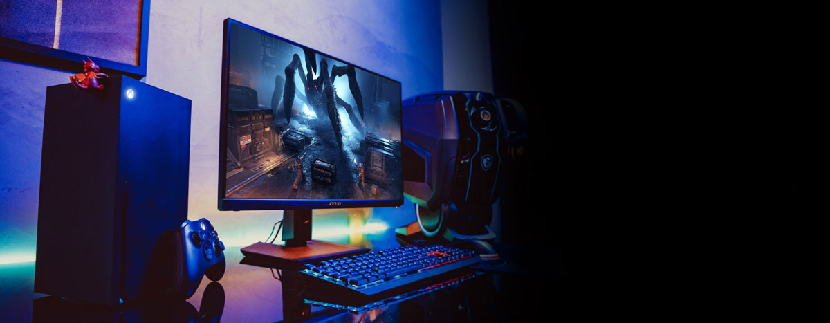 MSI MPG321UR QD Gaming Monitor - 32 Inch 4K UHD with Quantum Dot