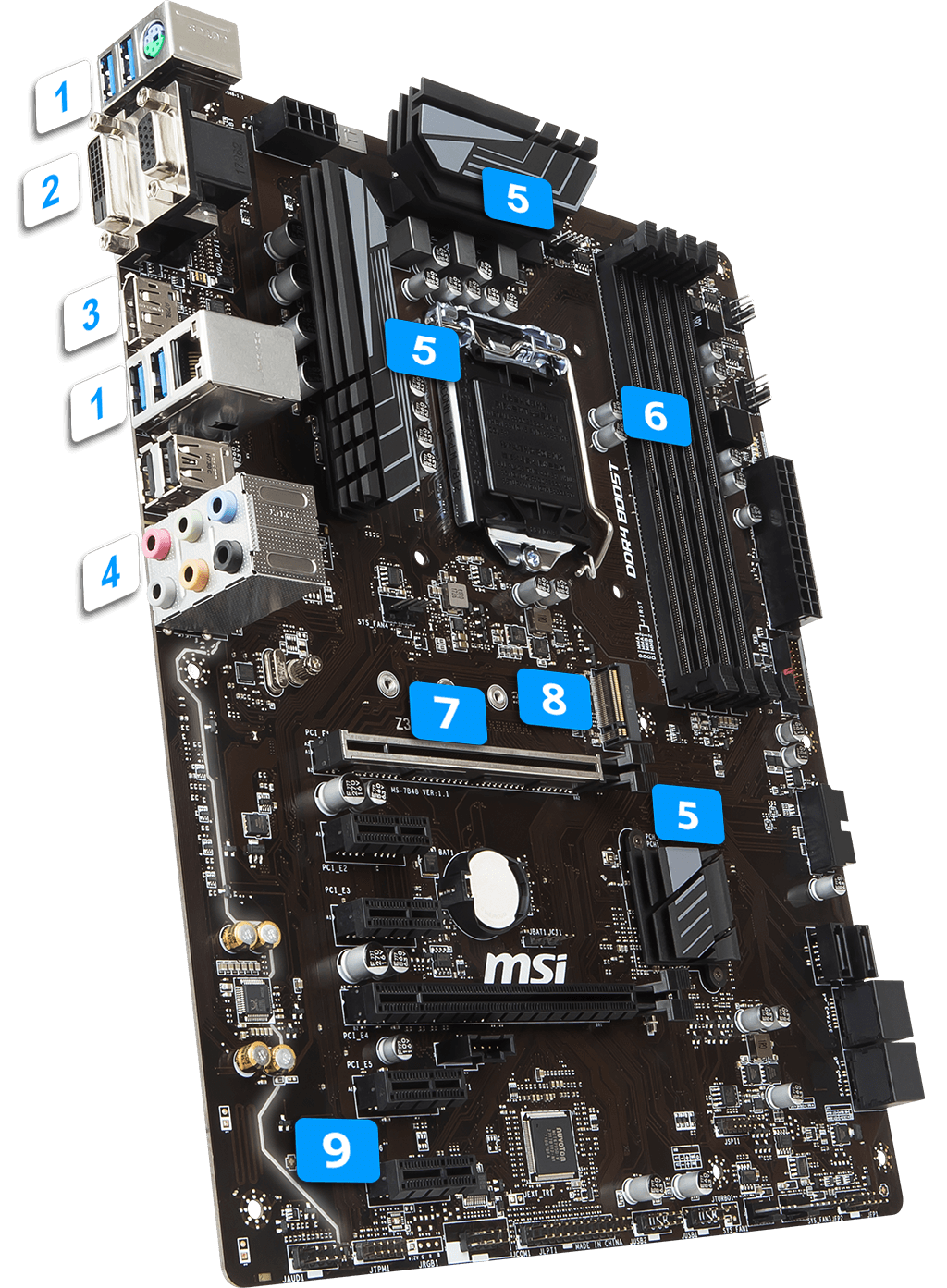MSI Z370-A PRO Intel Motherboard - Free Shipping - South Africa