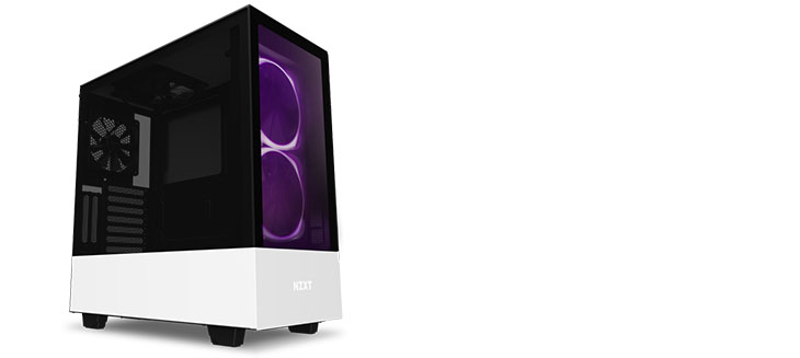 NZXT H510 Elite Tempered Glass Gaming Case - Black/White - Best