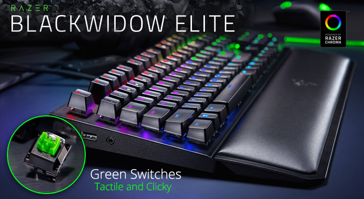 Razer Blackwidow Elite Gaming Keyboard - Best Deal - South Africa