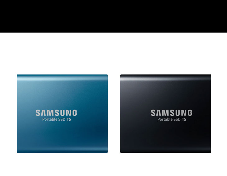 Samsung T5 500GB Portable SSD - Blue - Best Deal - South Africa